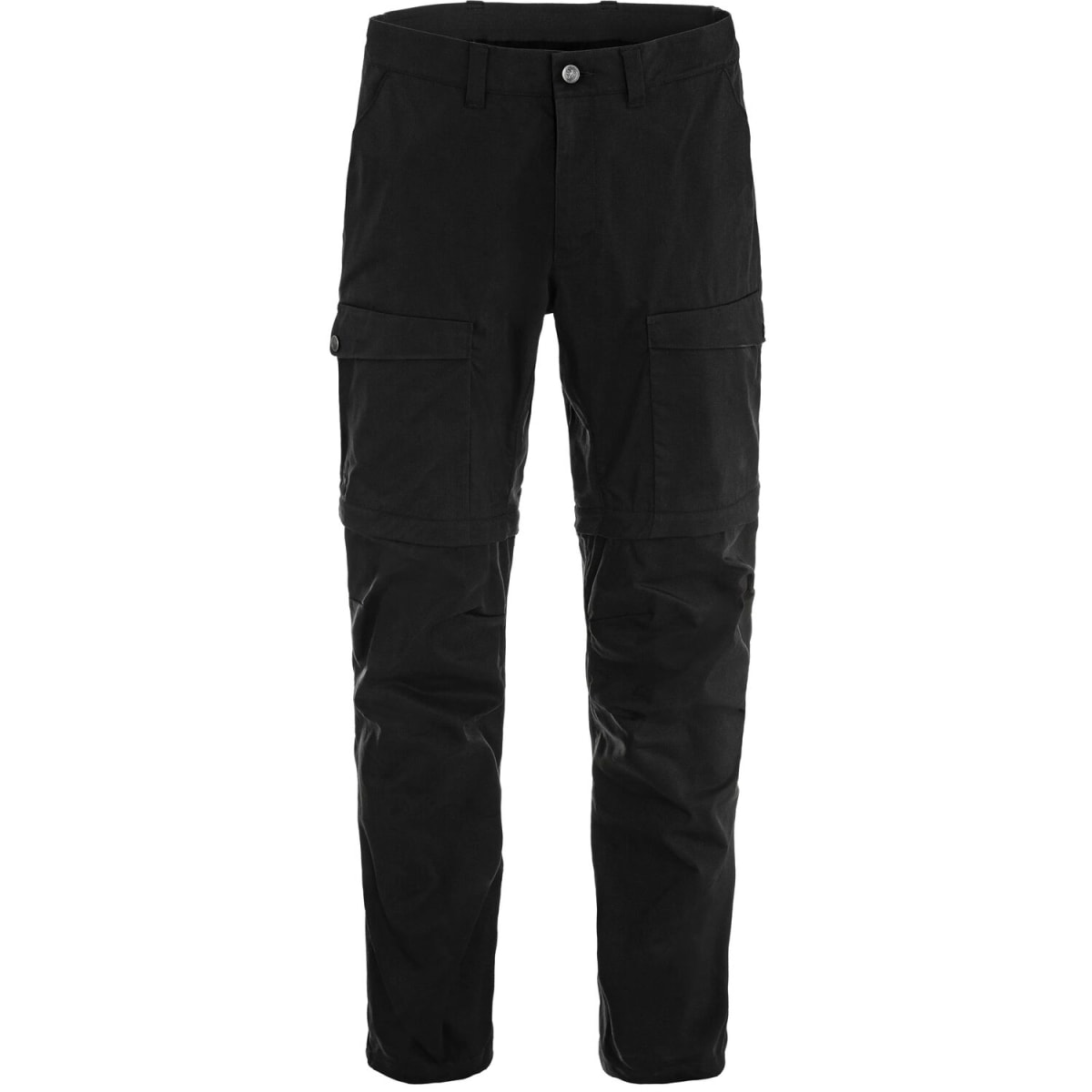 Abisko Hybrid Trail Trs Zip-off M — Black