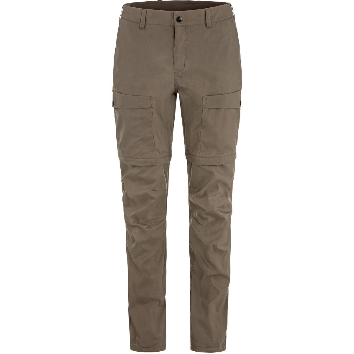 Abisko Hybrid Trail Trs Zip-off W — Suede Brown