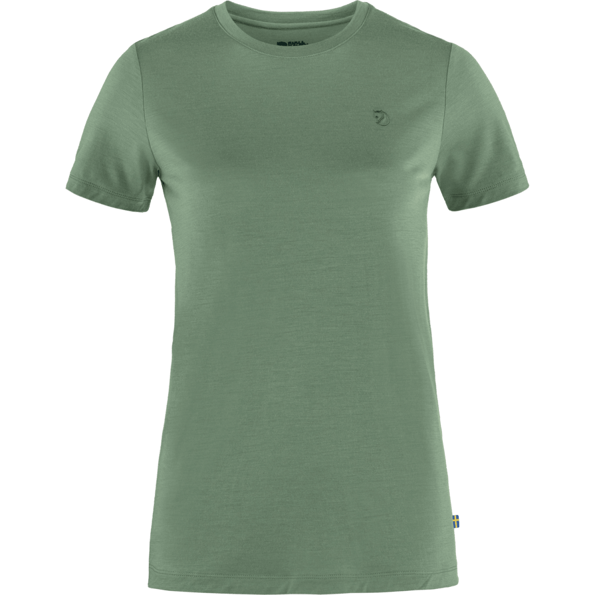Abisko Wool SS W — Patina Green