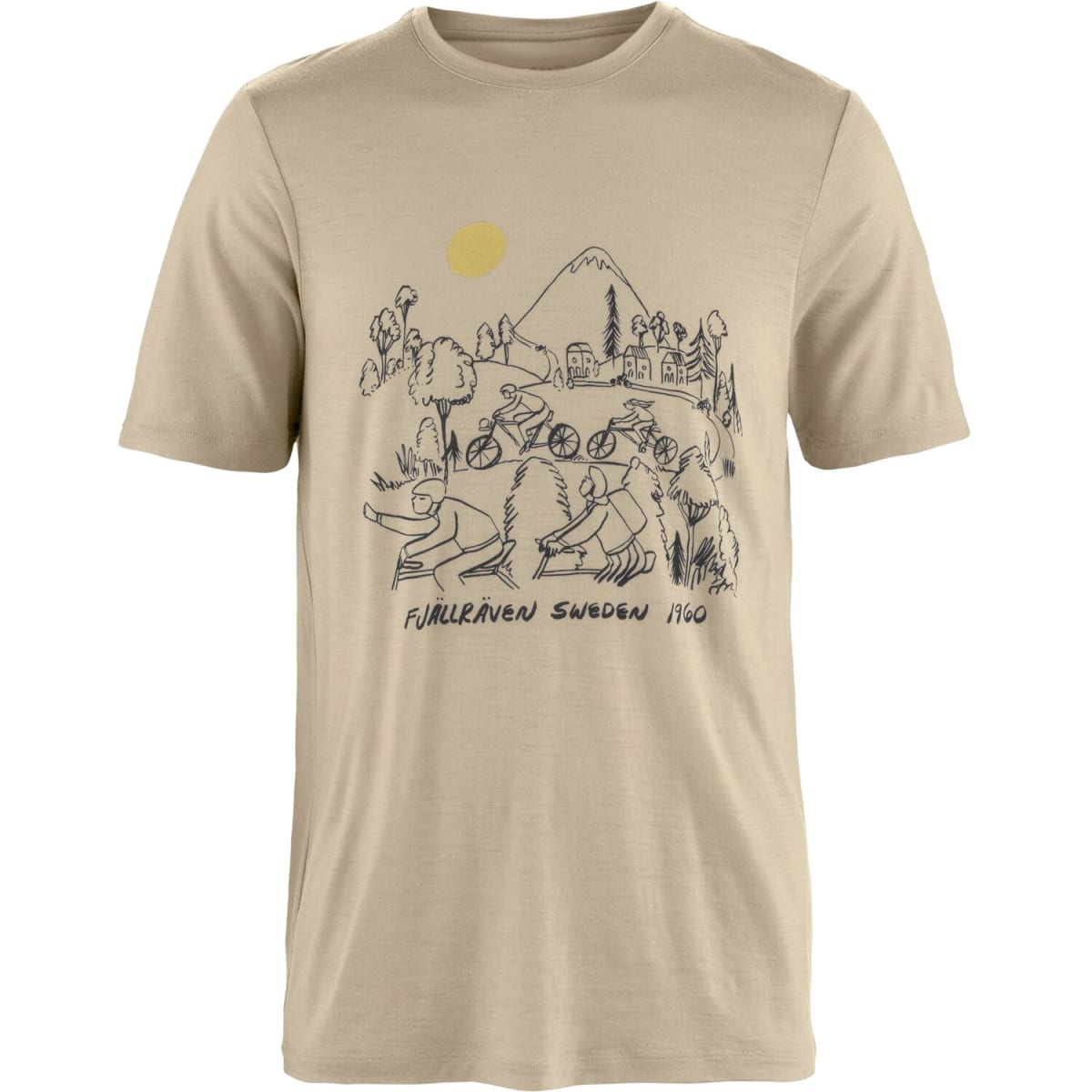 Hoja Lugnt Wool T-shirt M — Fossil