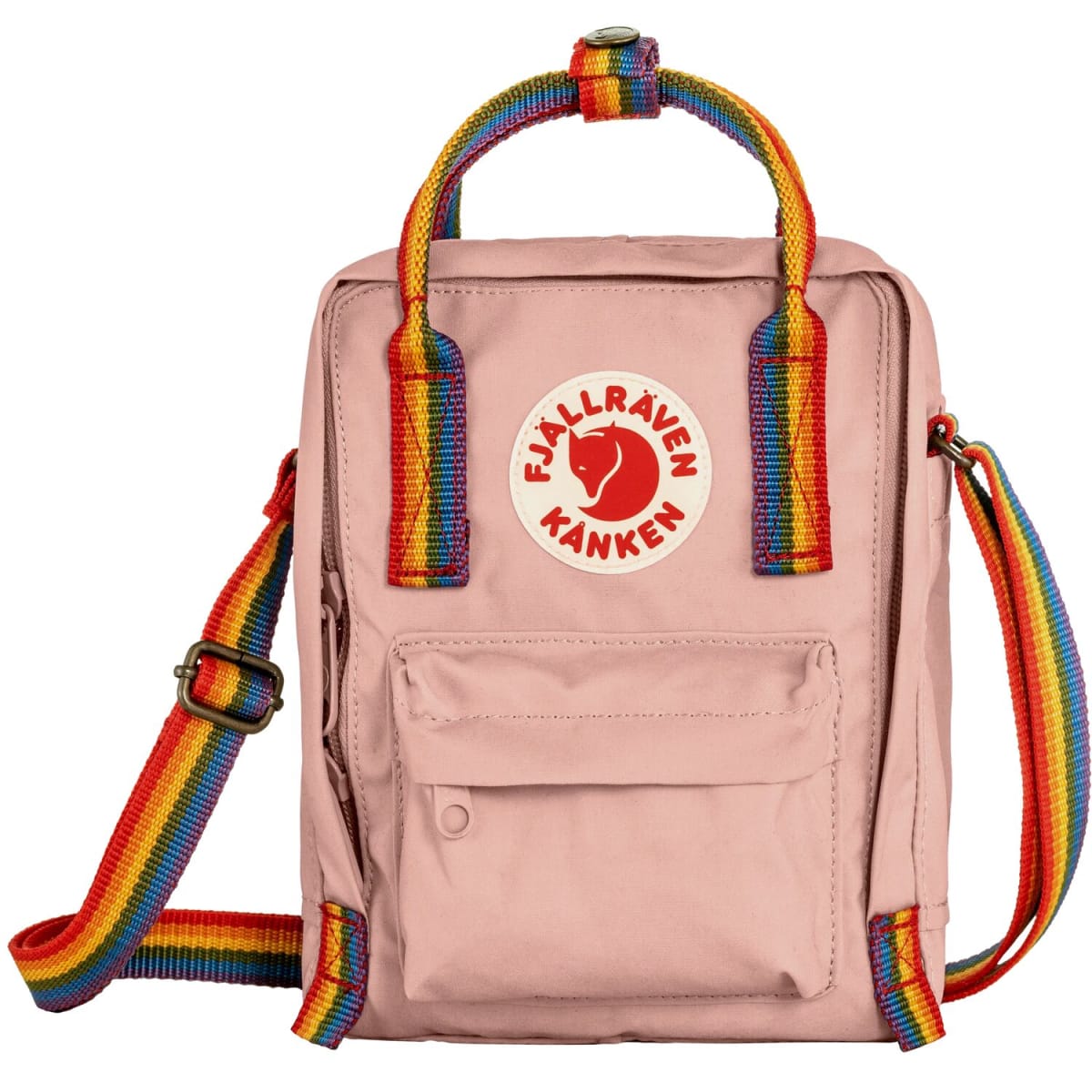 Kånken Rainbow Sling — Chalk Rose-Rainbow