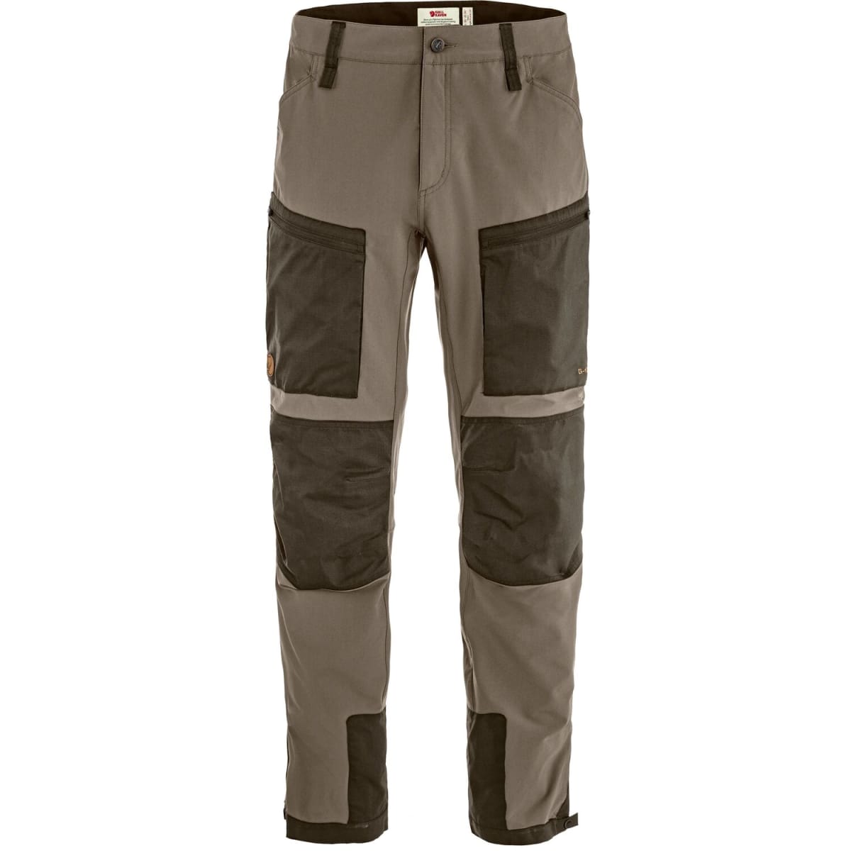 Keb Agile Trousers M — Suede Brown-Dark Olive