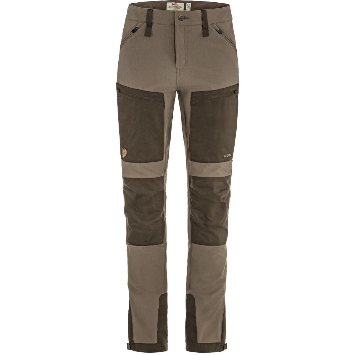 Keb Agile Trousers W — Suede Brown-Dark Olive