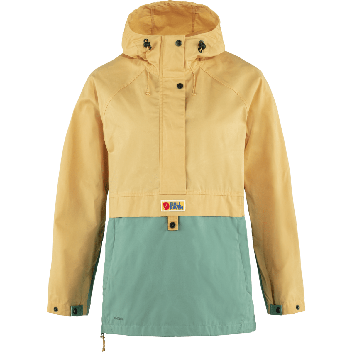 Vardag Anorak W — Mais Yellow-Aloe Green
