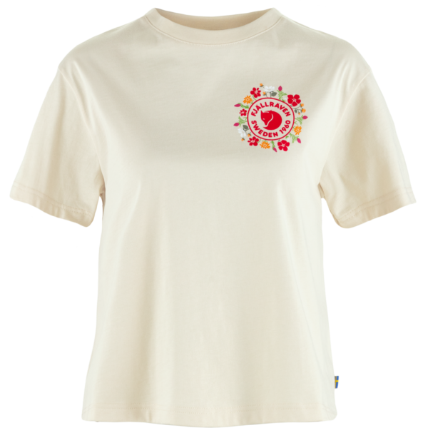 Fjällblomster Logo Naiste T-särk