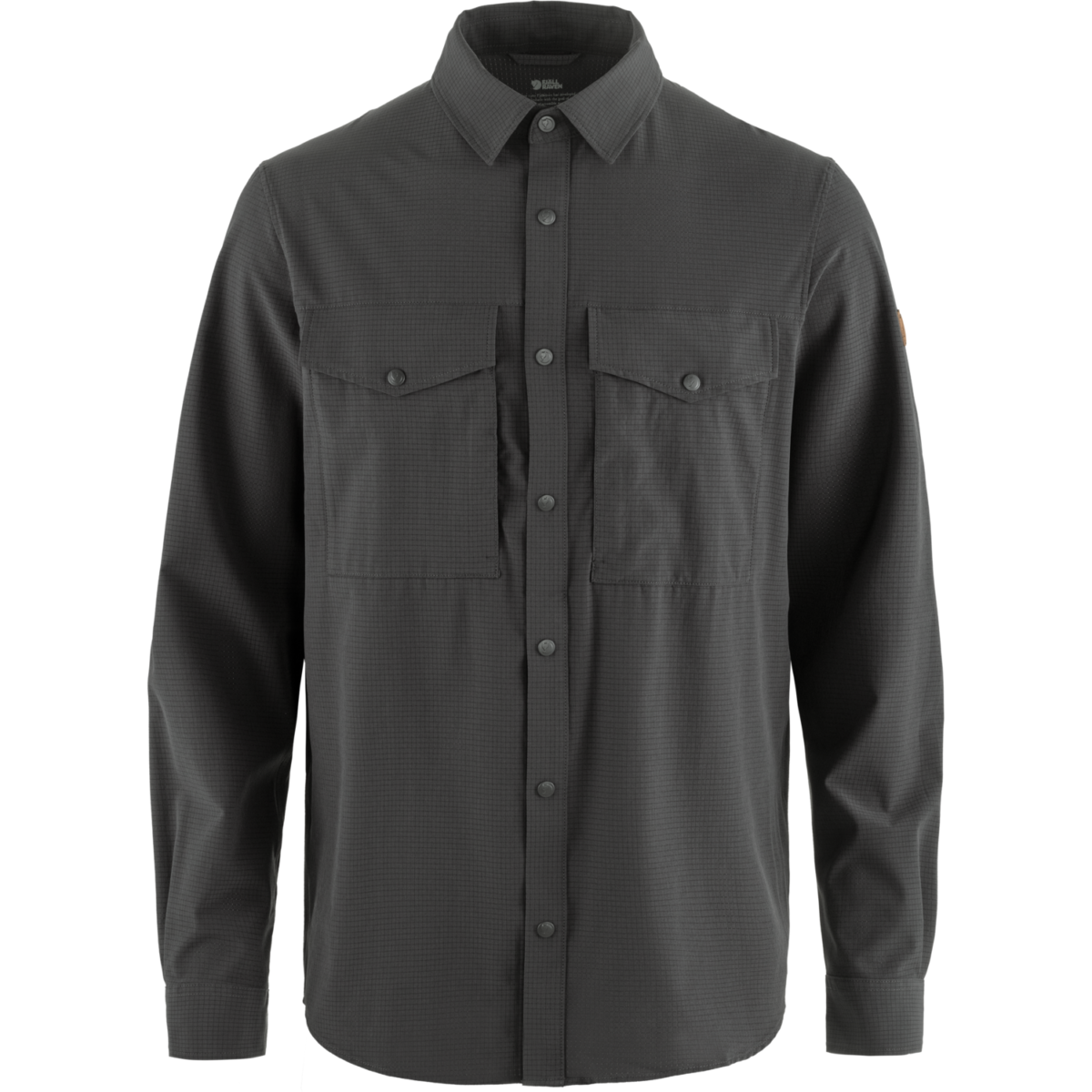 Abisko Trekking Shirt M — Dark Grey
